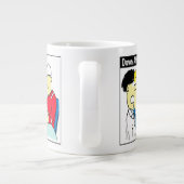 Docker Shipping Container Cartoonユーモア ジャンボコーヒーマグカップ (裏面)