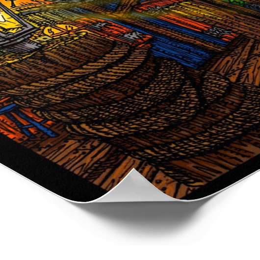 Dockside Eclipse – ポスター (角)