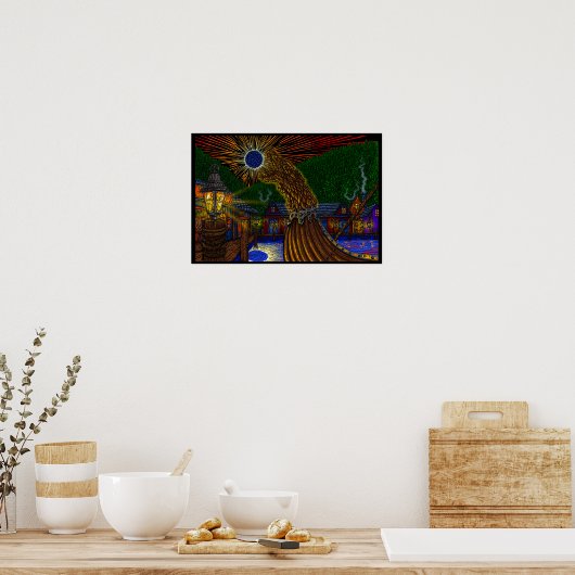 Dockside Eclipse – ポスター (キッチン)