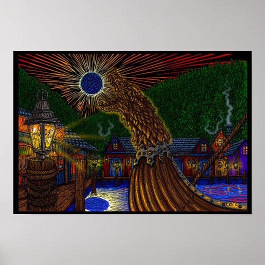 Dockside Eclipse – ポスター (正面)