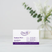 DocRx名刺テンプレート 名刺 (スタンド正面)