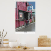 Doc's Bike Shop，ストックトン，カリフォルニア ポスター (キッチン)