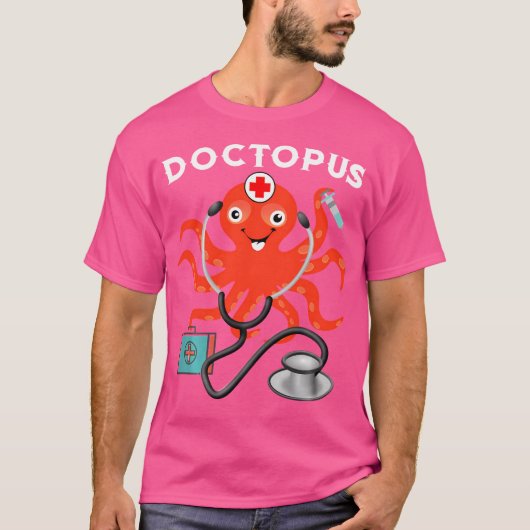 Doctopus - The Medicine Doctor Octopus Shirt Doc K Tシャツ (正面)