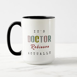 DOCTOR [名前をカスタムする]実際に巨大なマグカップ マグカップ