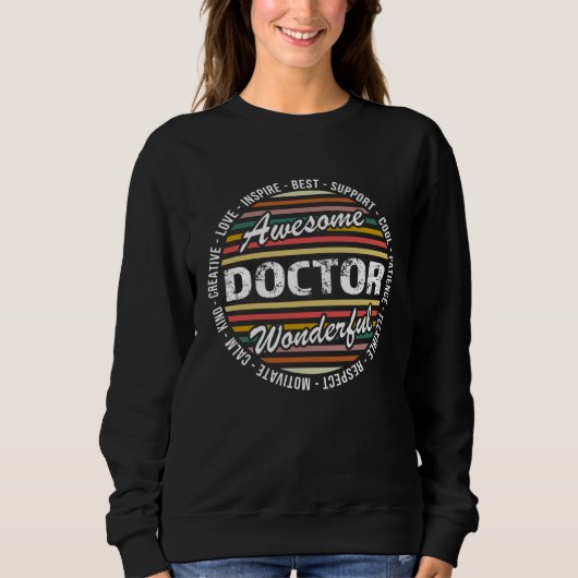 Doctor   Appreciation Inspire スウェットシャツ (正面)