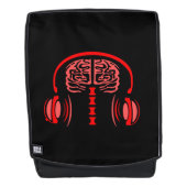 Doctor Brain Tissue 聞's to Music バックパック (正面)