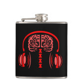 Doctor Brain Tissue 聞's to Music フラスク (正面)