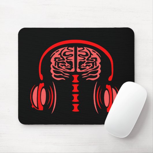 Doctor Brain Tissue 聞's to Music マウスパッド (マウス)