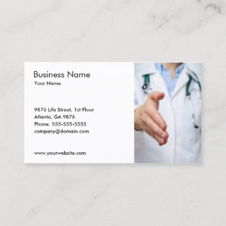 Doctor Business Cardテンプレート 名刺