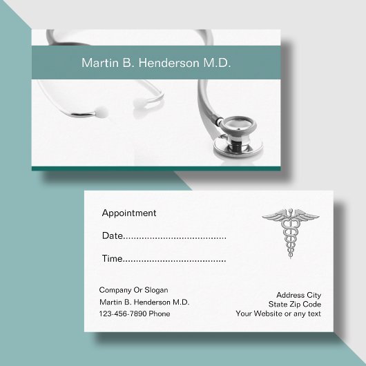 Doctor Business Card 予約カード