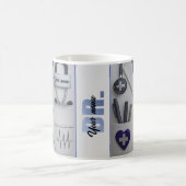 Doctor Coat Stethoscope Mug | Custom Medical Nurse コーヒーマグカップ (中央)
