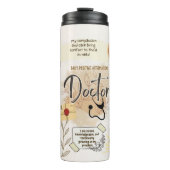 Doctor Daily前向き Confitions Thermal Tumbler タンブラー (正面)