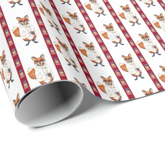 Doctor Fox Wrapping Paper ラッピングペーパー (ロールコーナー)