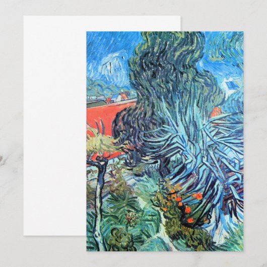 Doctor Gachet's Garden, Auvers by Vincent van ゴッホ (正面/裏面)