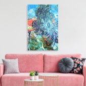 Doctor Gachet's Garden, Auvers by Vincent van ゴッホ キャンバスプリント (インサイチュ (リビング))