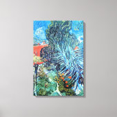 Doctor Gachet's Garden, Auvers by Vincent van ゴッホ キャンバスプリント (正面)