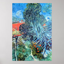 Doctor Gachet's Garden, Auvers by Vincent van ゴッホ ポスター