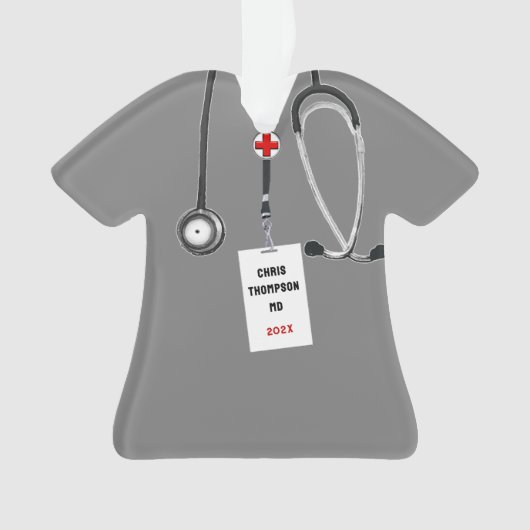 Doctor Graduation Keepsake オーナメント (正面)