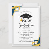 Doctor Graduation Party Invitation 招待状 (正面)