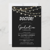 Doctor Graduation Party Invitation 招待状 (正面)