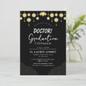 Doctor Graduation Party Invitation 招待状 (スタンド正面)
