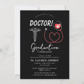 Doctor Graduation Party Invitation 招待状 (正面)