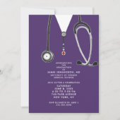 Doctor Graduation Party Invitations 招待状 (正面)