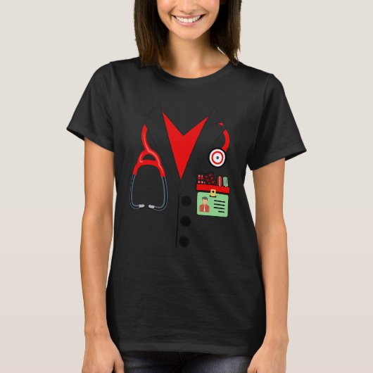 Doctor Halloween Med School Medical Students Docto Tシャツ (正面)