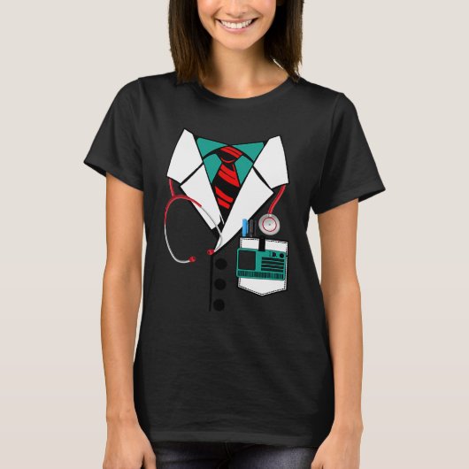 Doctor Halloween Med School Medical Students Docto Tシャツ (正面)