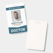 Doctor Hospital Medical Staff IDバッジ バッジ (正面＆裏面)