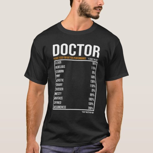 Doctor Job Daily Value  Doctor Tシャツ (正面)