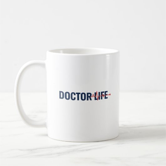 Doctor Life コーヒーマグカップ (左)
