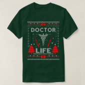 Doctor Life Ugly Christmas Sweaters Matching Group Tシャツ (デザイン正面)