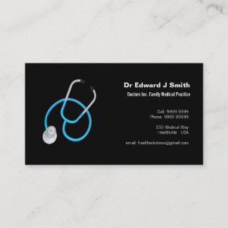 Doctor MD Medical名刺デザインテンプレート 名刺