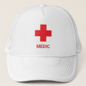Doctor MEDIC & First Aid, Cross, Ambulance, キャップ (正面)