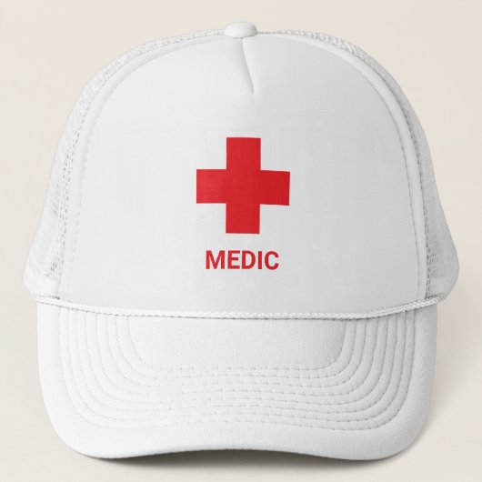 Doctor MEDIC & First Aid, Cross, Ambulance,  キャップ (正面)