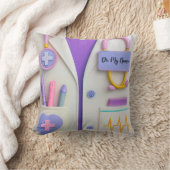 Doctor Mug Medical Themed Gift for Healthcare Prof クッション (ブランケット)