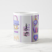 Doctor Mug Medical Themed Gift for Healthcare Prof ジャンボコーヒーマグカップ (正面)