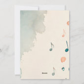 Doctor of Musical Arts Graduation Custom シーズンカード (裏面)