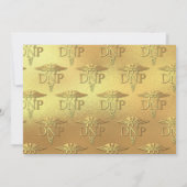 Doctor of Nursing Practice 招待状 (裏面)