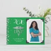 Doctor of Nursing Practice Graduation Announcement 招待状 (スタンド正面)