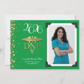 Doctor of Nursing Practice Graduation Announcement 招待状 (正面)