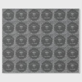 Doctor of Nursing Practice Graduation Grey Silver ラッピングペーパー (フラット)