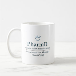 Doctor of Pharmacy Custom Name Since Year コーヒーマグカップ