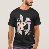 Doctor Of Physical Therapy Easter Bunny DPT Easter Tシャツ (正面)