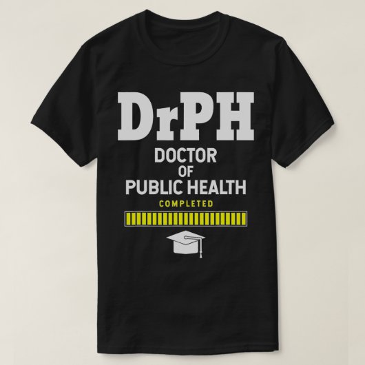 Doctor Of Public Health 2021 Graduation Tシャツ (デザイン正面)