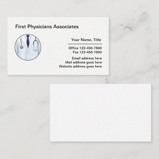 Doctor Office名刺 名刺 (正面/裏面)