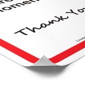 Doctor Office Patient Sign In Wall Sign ポスター (角)