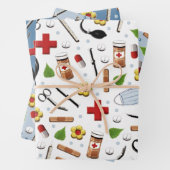 Doctor or Nurse Gift ラッピングペーパーシート (インサイチュ)