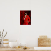 Doctor Pozzi at Home by John Singer Sargent ポスター (キッチン)